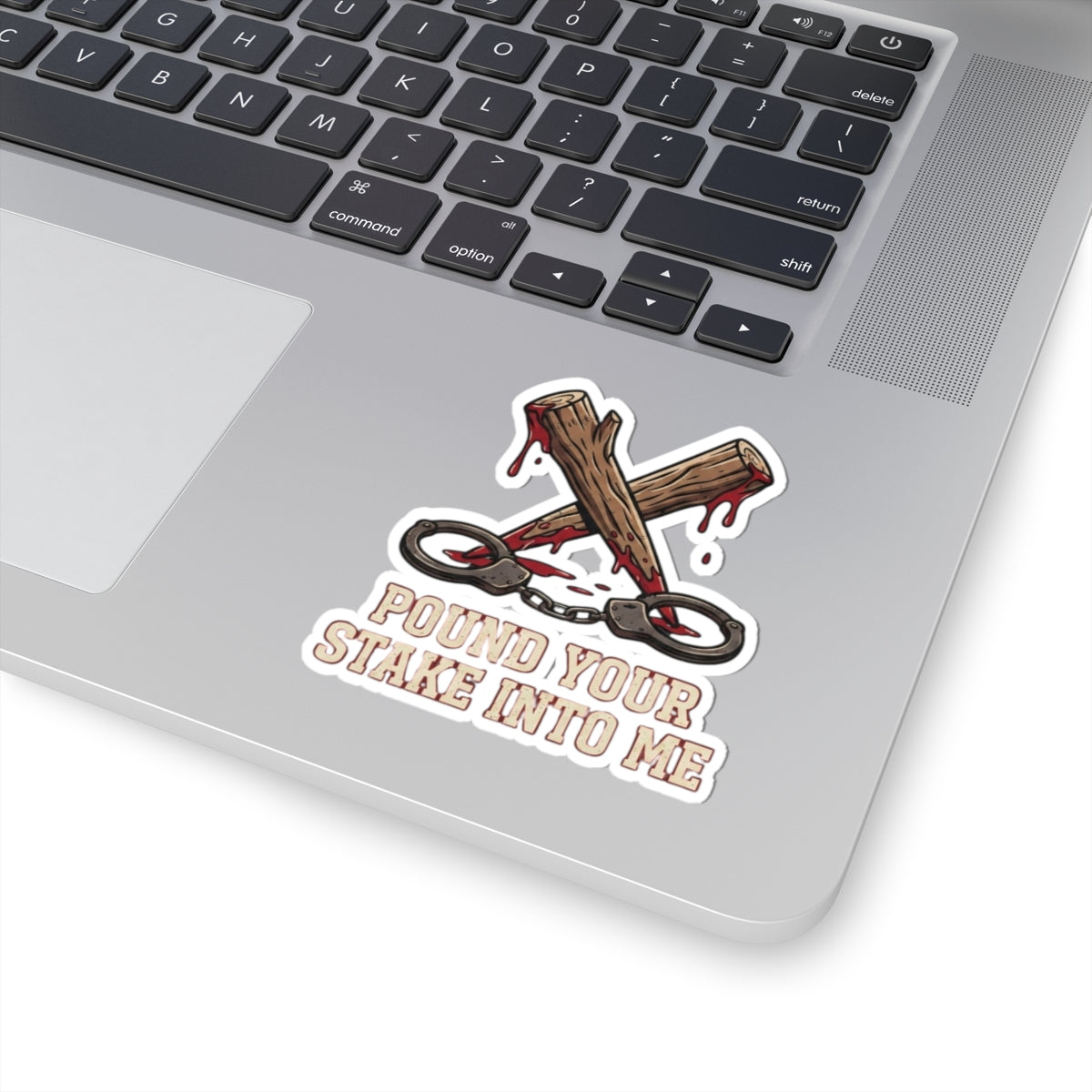 "Pound Your Stake In Me" Sticker — Main