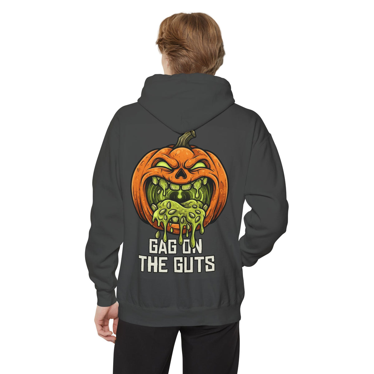 "Gag On The Guts" Garment-Dyed Hoodie