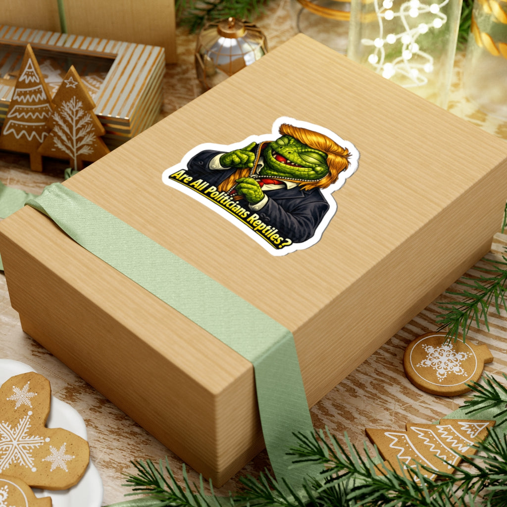 Reptilian Congress Committee | Kiss-Cut Sticker — AttitudeShirts