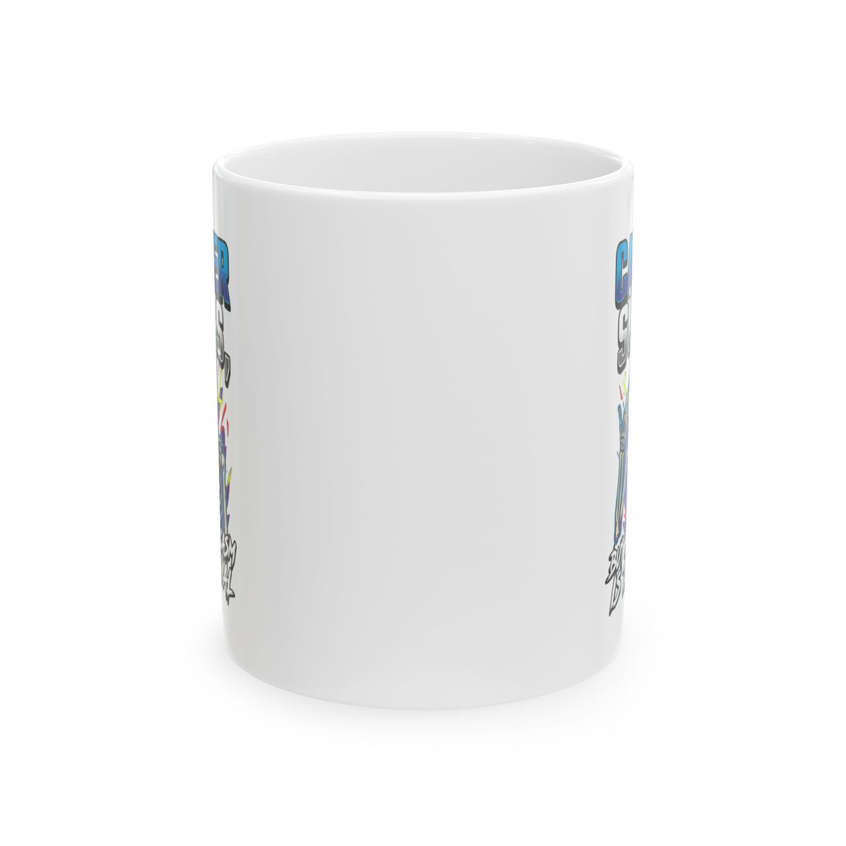 "Cancer Sucks But My Sarcasm Is Terminal" White Ceramic Mug