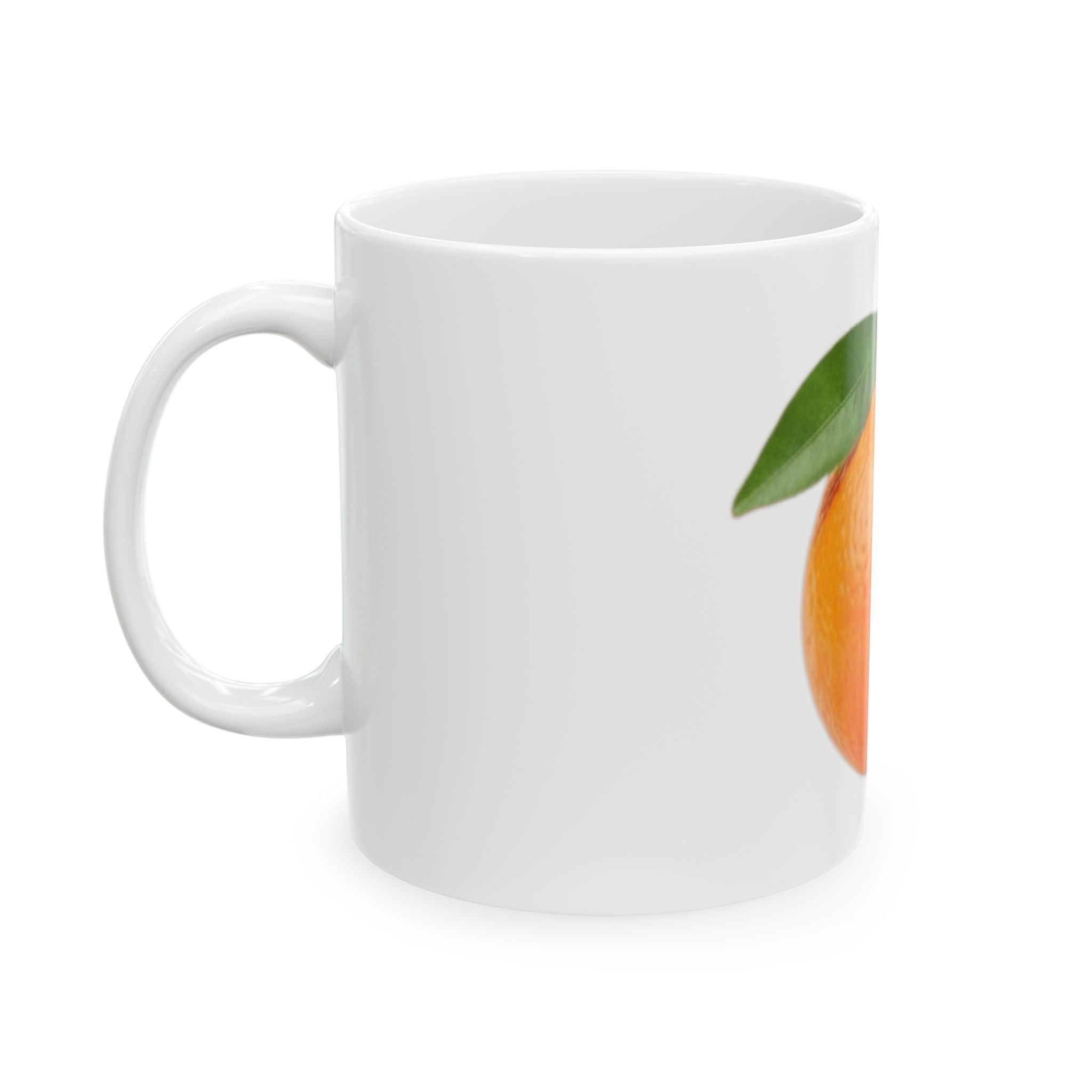 "Tangerine Vagina" White Ceramic Mug — Graphic