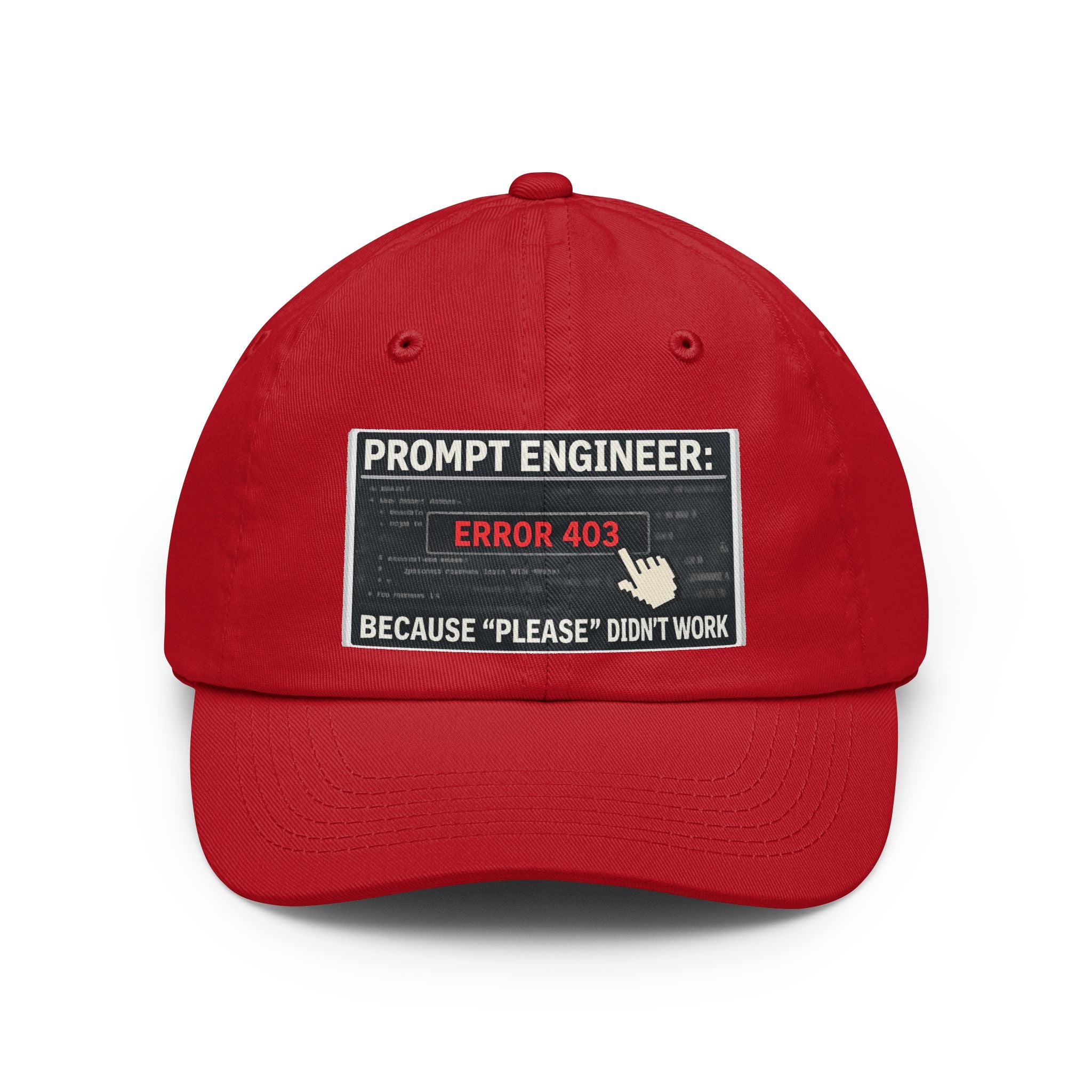 Politeness Failed. Try Fear™ | Dad Hat — AttitudeShirts