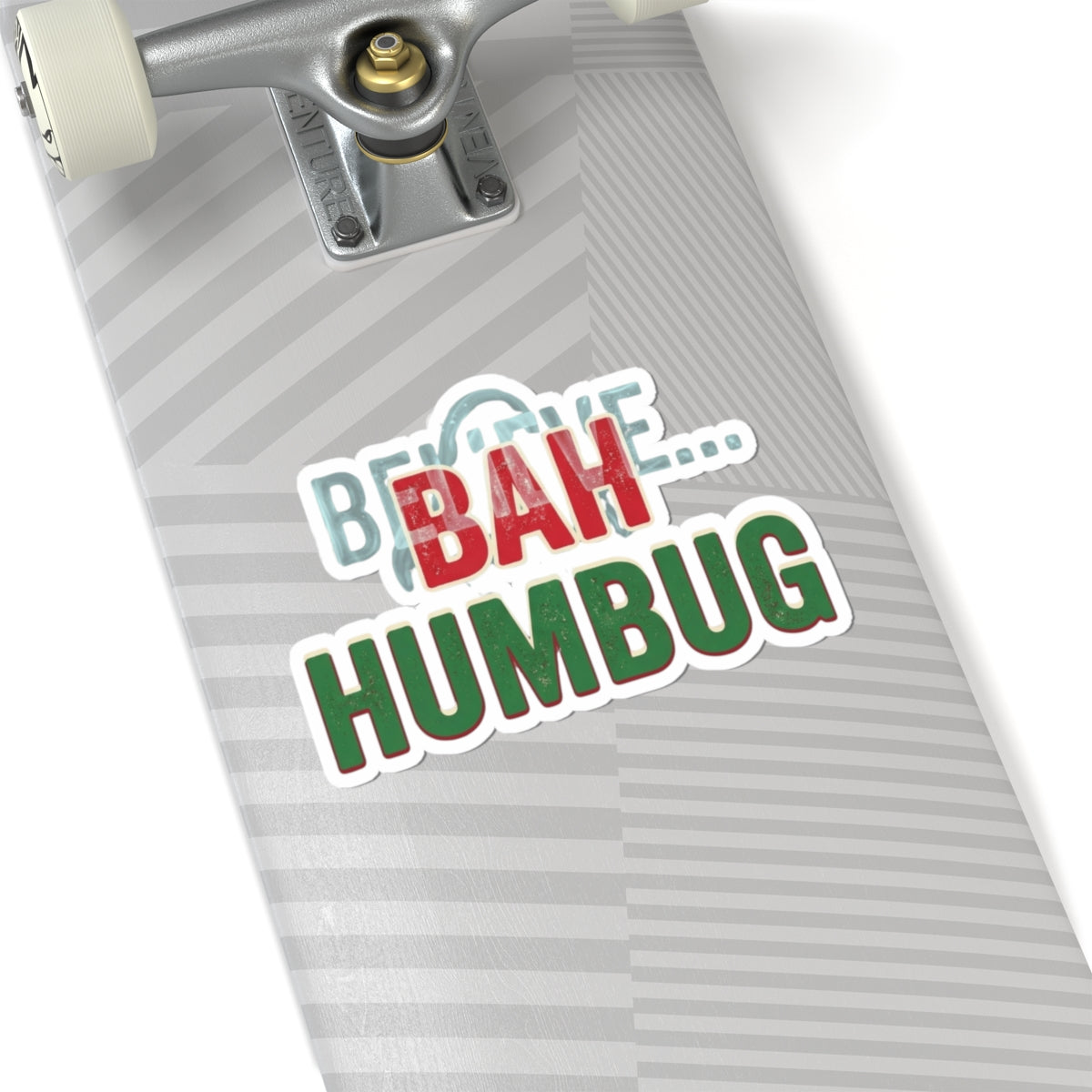 "Bah Humburg" Sticker — Main