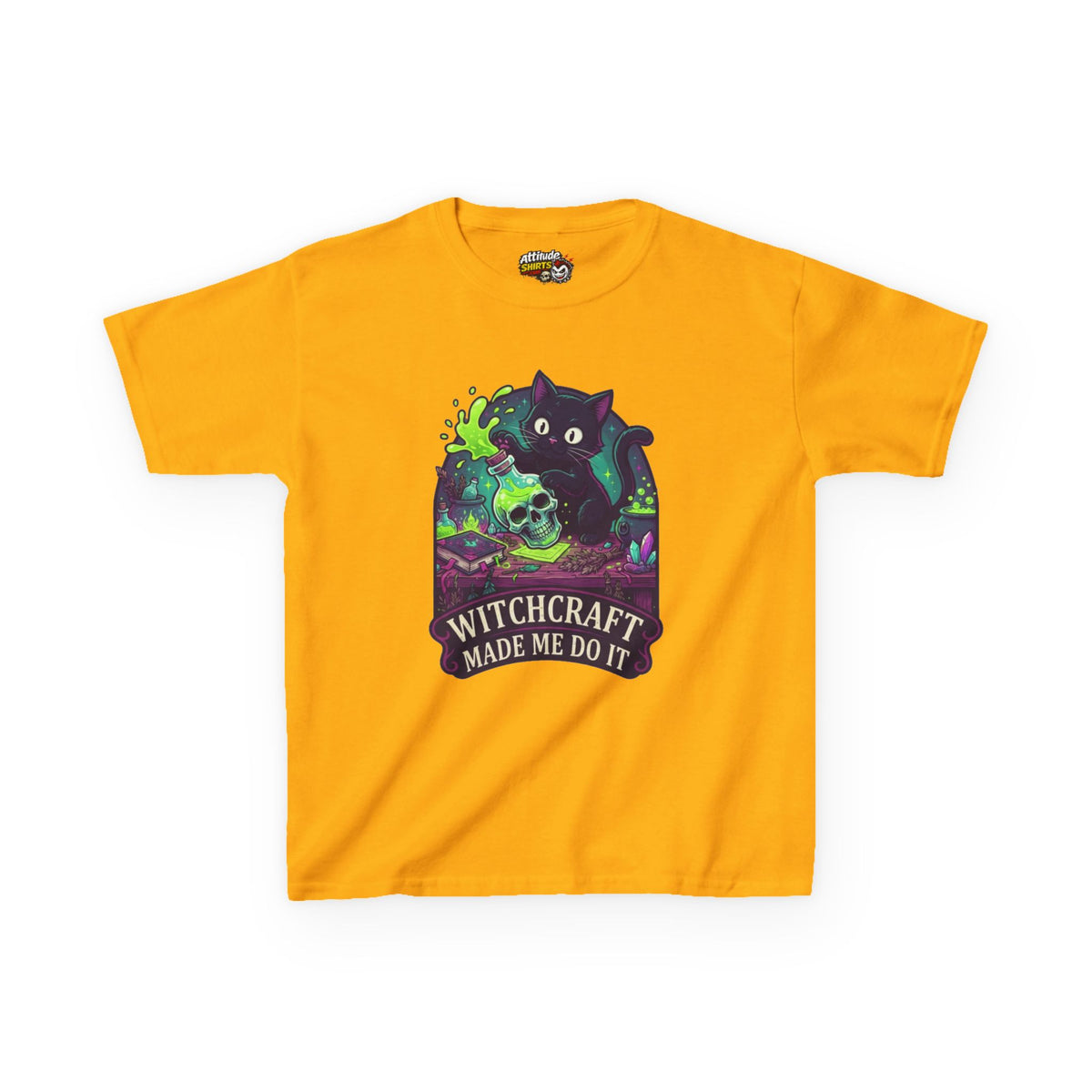 Witchcraft Made Me Do It Kids Tee