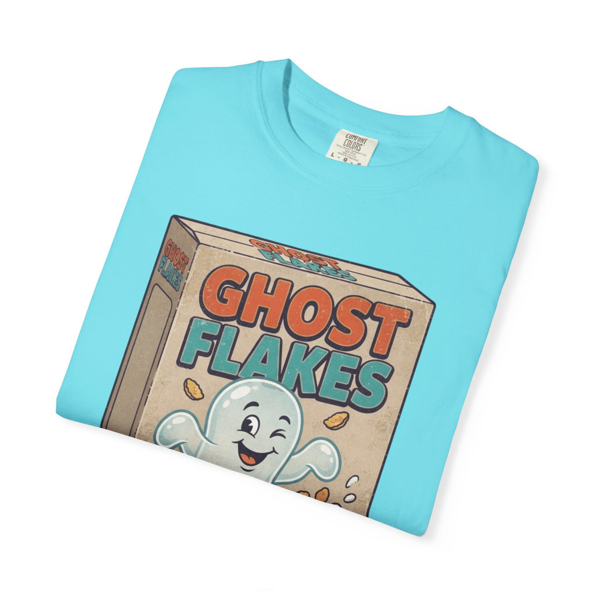 "Ghost Flakes" Unisex Garment-Dyed Tee