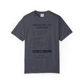 "Convenience Fee Survivor" Unisex Garment-Dyed Tee