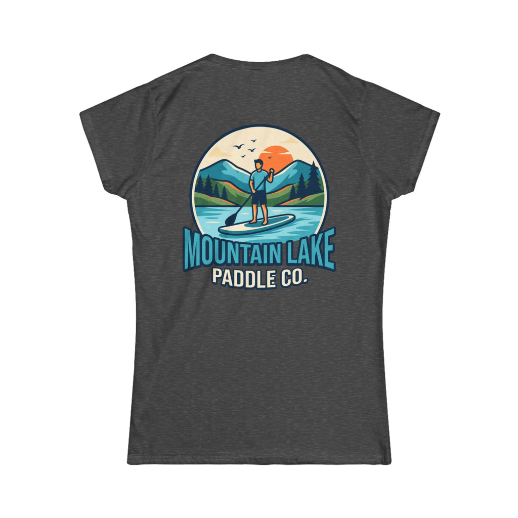 "Mountain Lake Paddle Board" Women's Tee