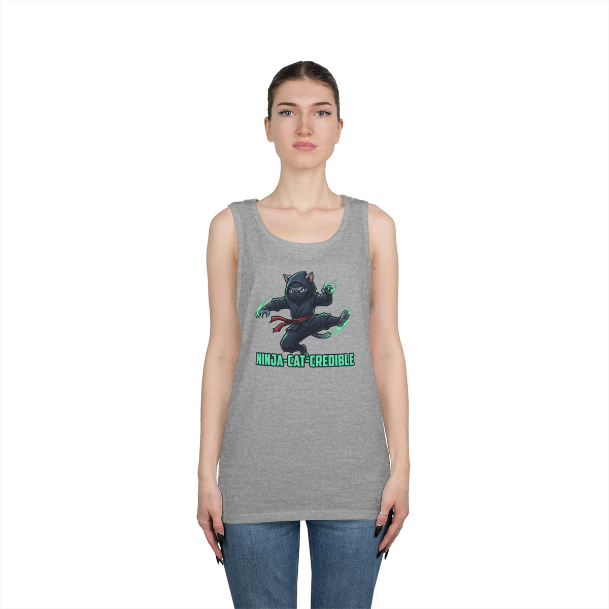 "Ninja Cat Credible" Tank Top
