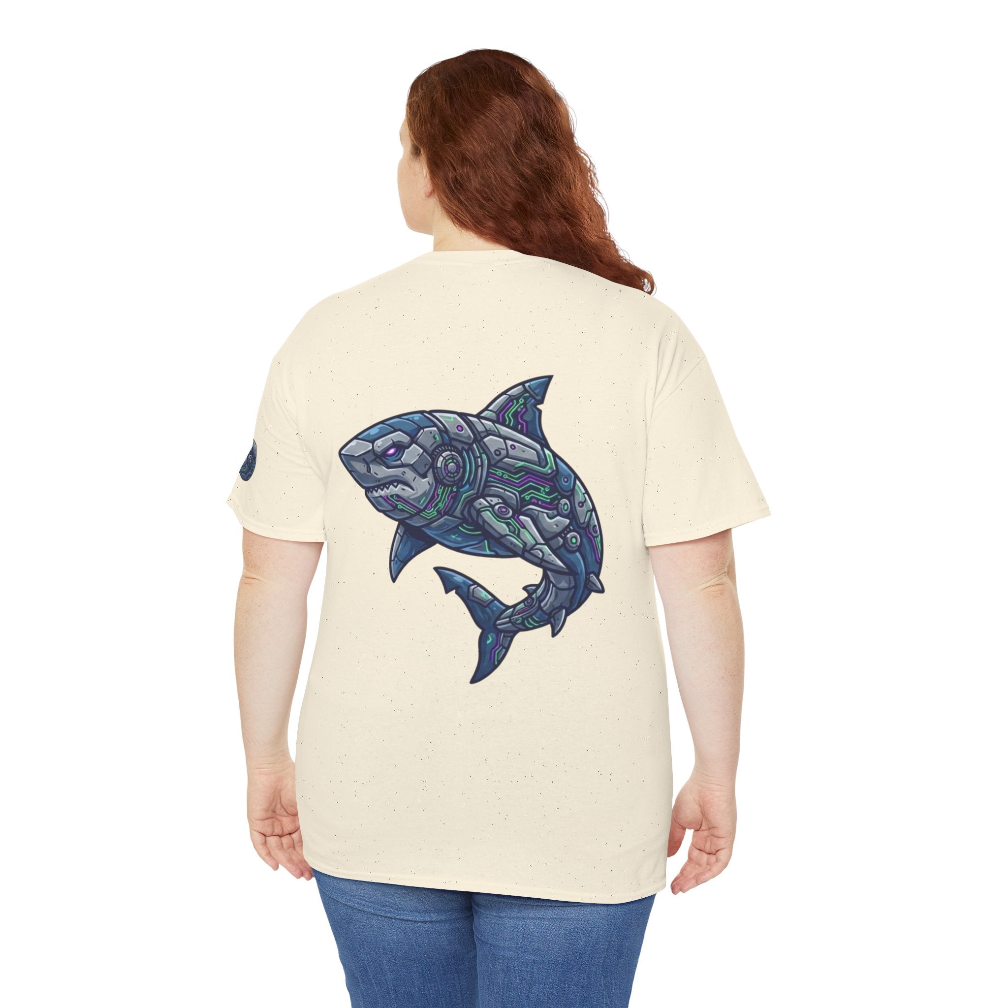 "Cyber Shark" Premium Graphic Tee