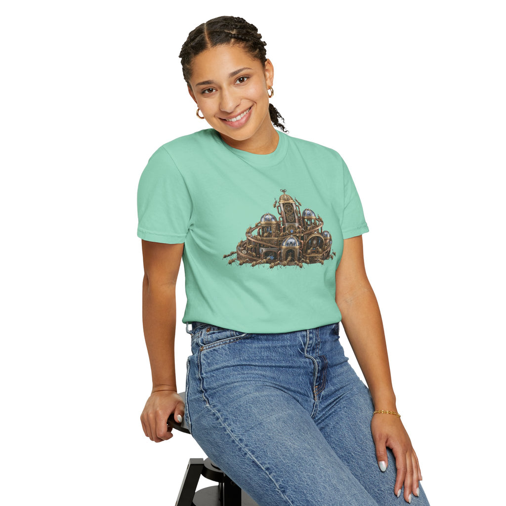 "Cyber Ants" Unisex Garment-Dyed Tee