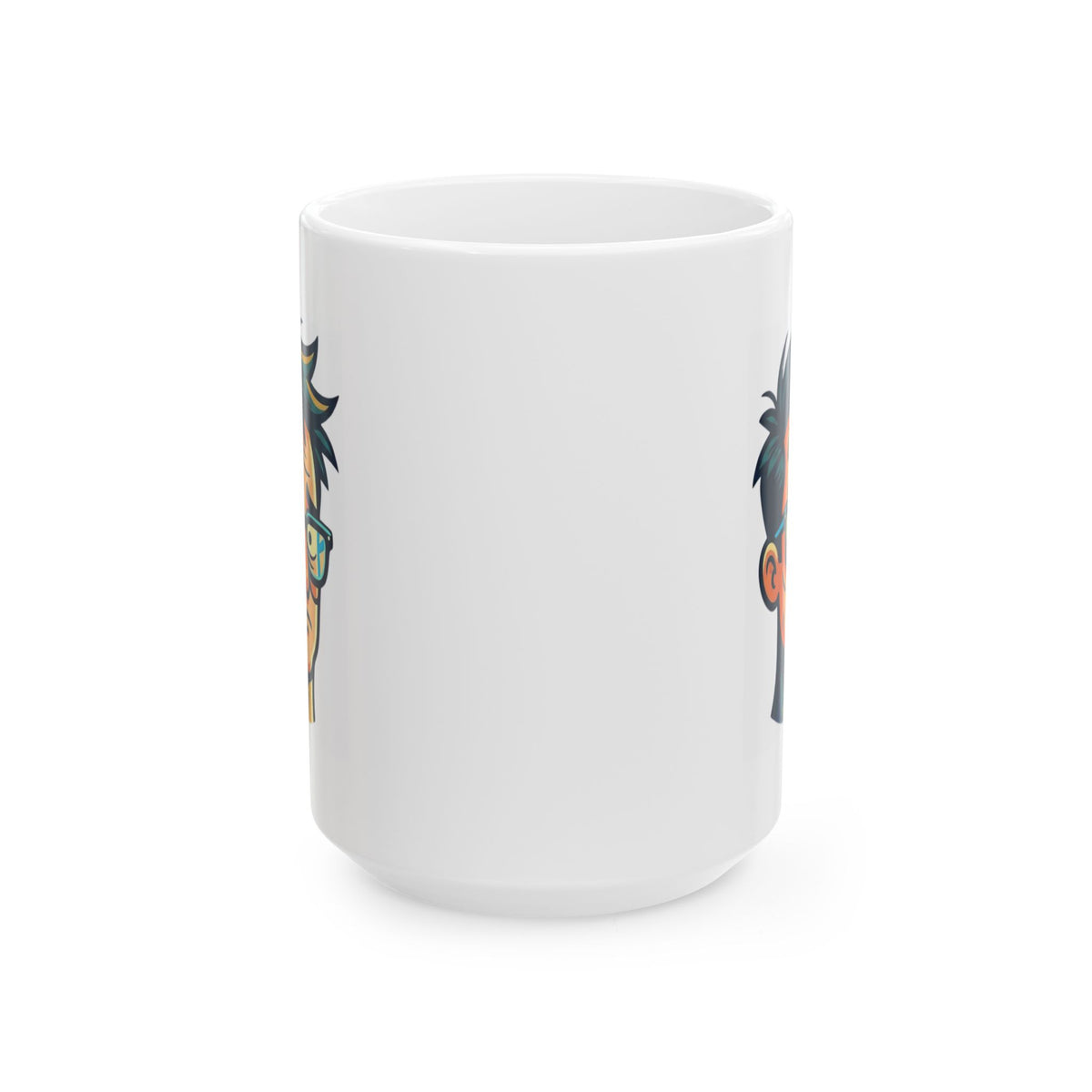 "Responsible Adult Costume" White Ceramic Mug — Graphic