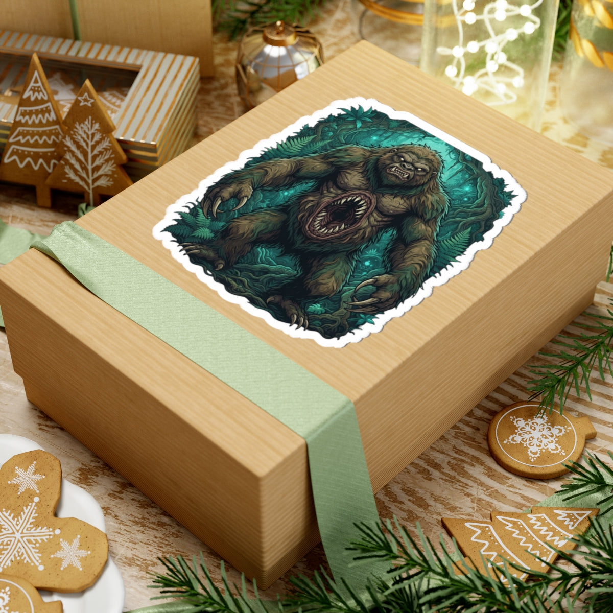 "Mapinguari (Amazon Rainforest)" Sticker — Main