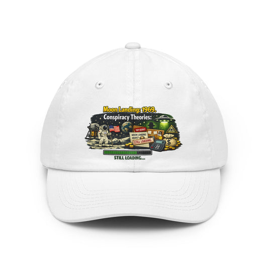 Color: White | Moon Conspiracy Dad Hat