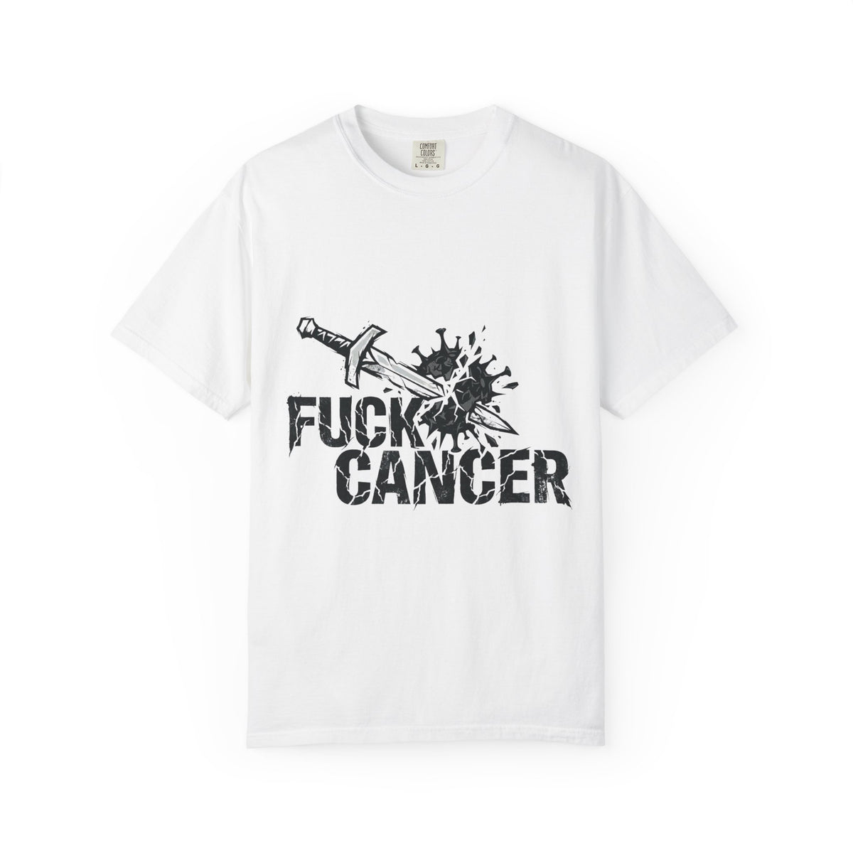 Color: White | Battle Mode Activated | Garment-Dyed Tee — AttitudeShirts