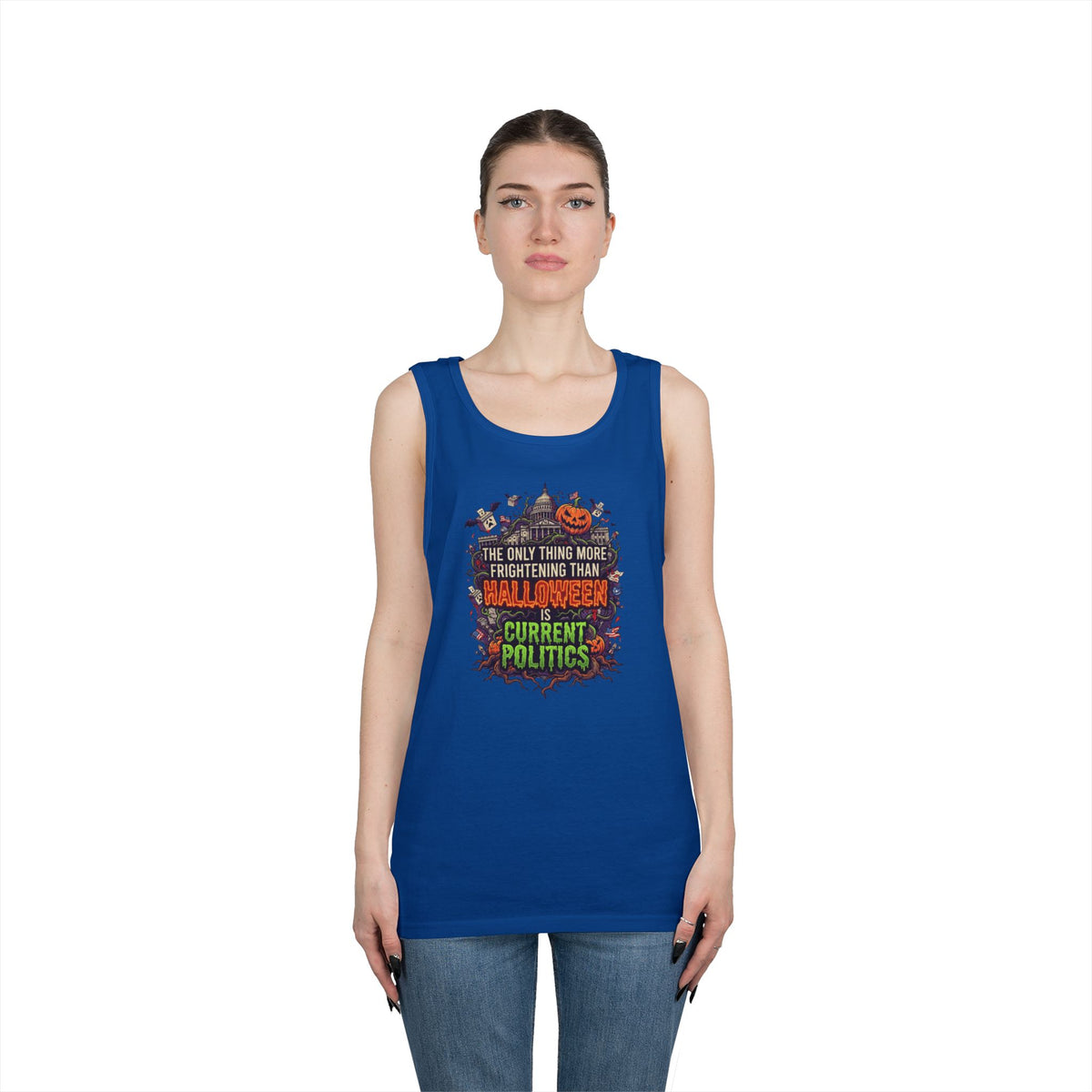 Color: Royal | Current Politics Tank Top