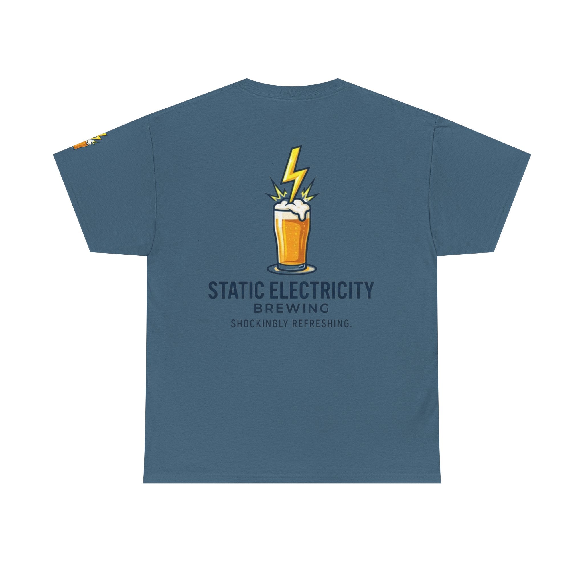 "Static Electricity Brewing" Premium Graphic Tee