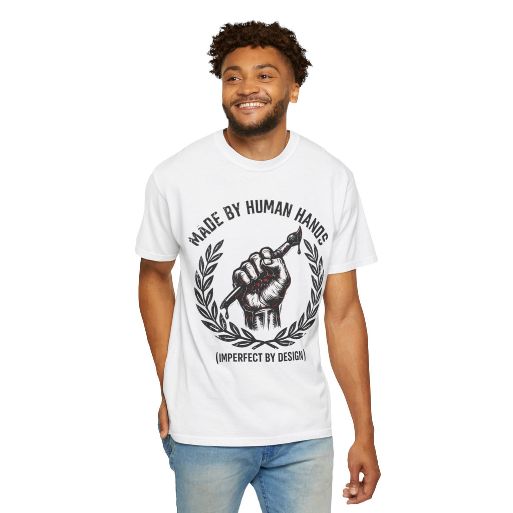 "Imperfect By Design" Unisex Garment-Dyed T-shirt
