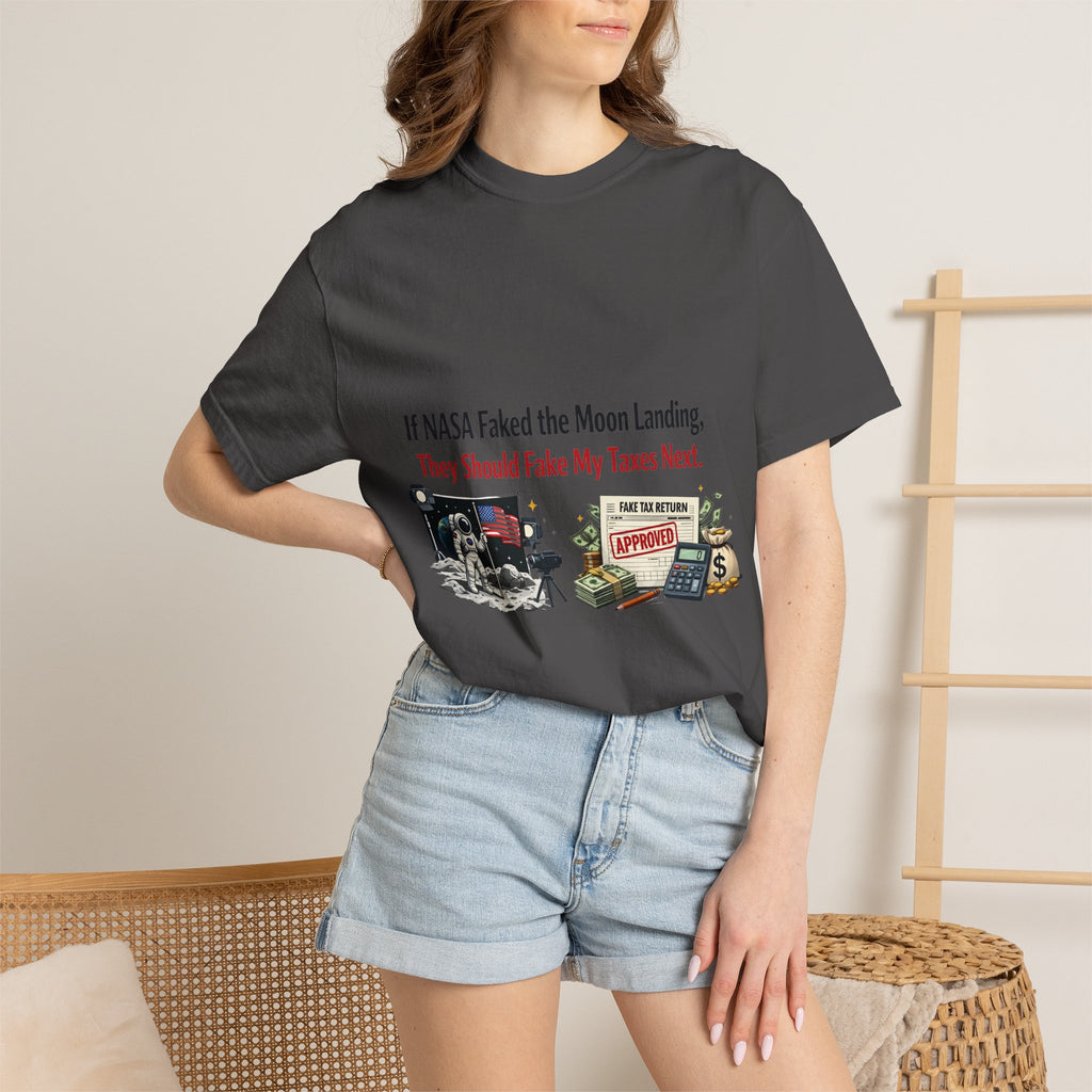 They Lied About Both | Garment-Dyed Tee — AttitudeShirts