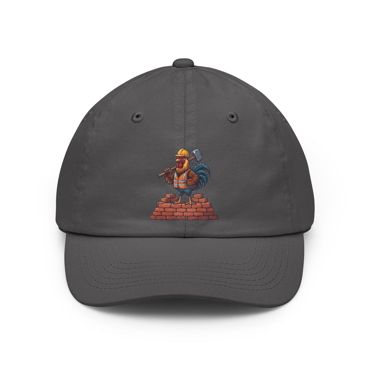 Color: Charcoal | Biggest Erection in Town Dad Hat — Graphic
