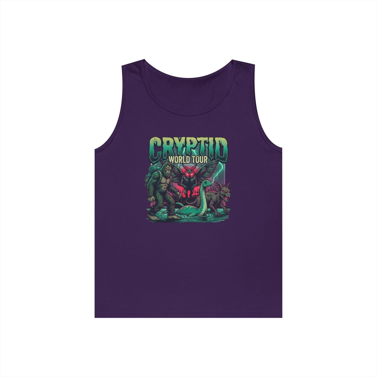 "Puzizia (Global-Cryptid Mashup) Cryptid World Tour" Tank Top