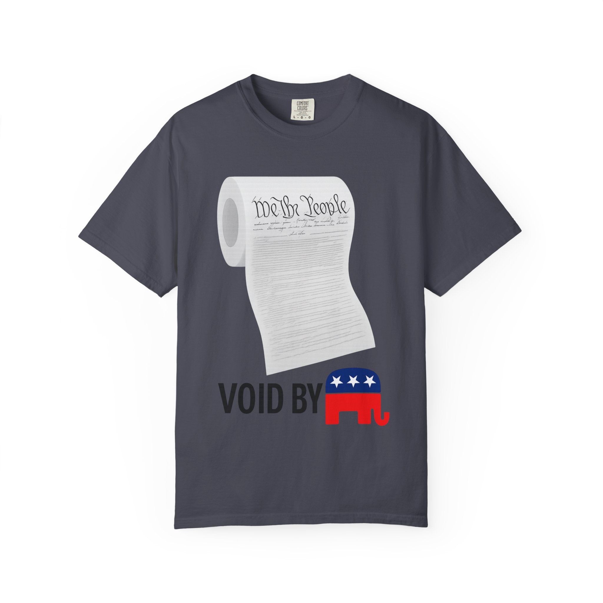 "Constitution Toilet Paper" Unisex Garment-Dyed T-shirt