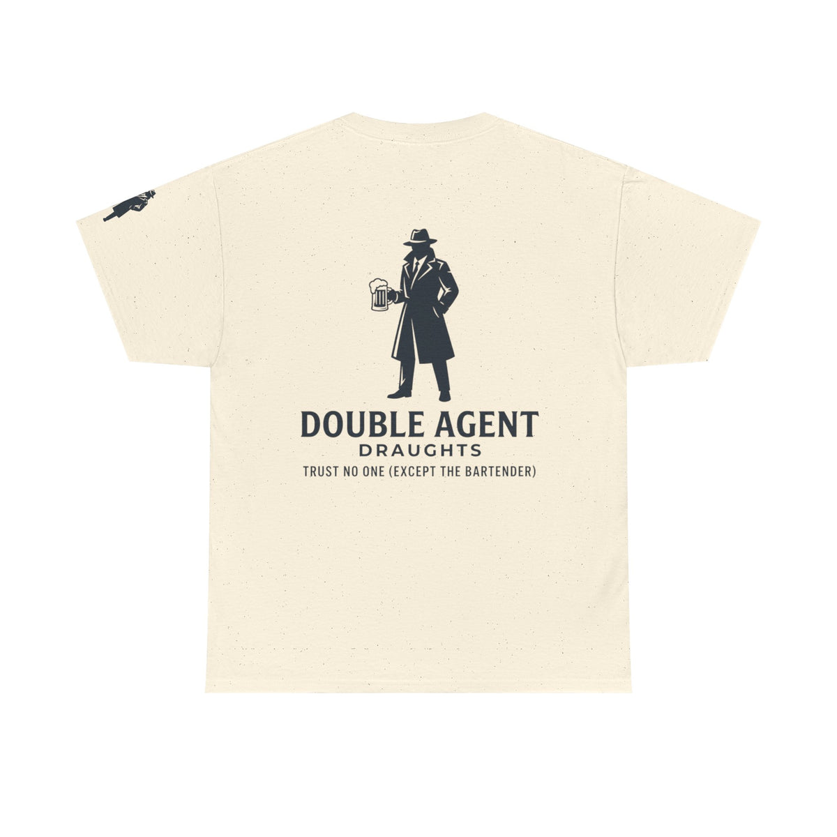 Color: Natural | Double Agent Draughts Premium Graphic Tee