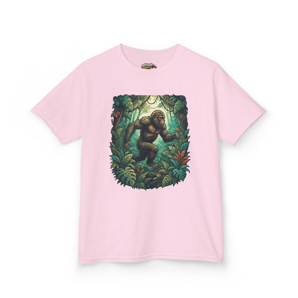 Color: Light Pink | The Bukit Timah Monkey Man (Singapore) Kids Tee