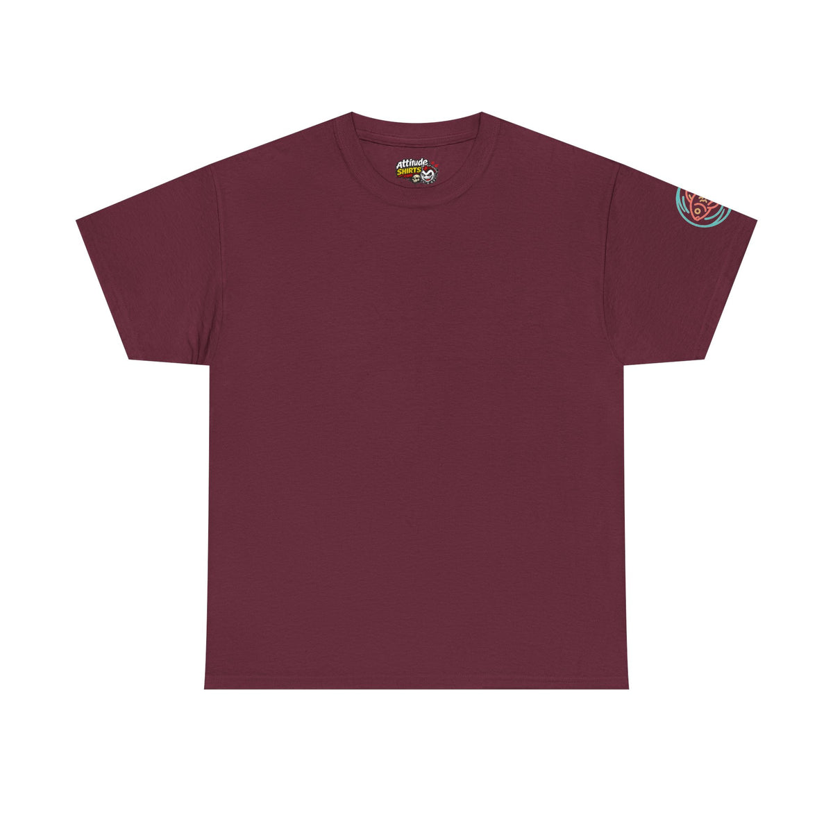 Color: Maroon | Go Fish Premium Graphic Tee