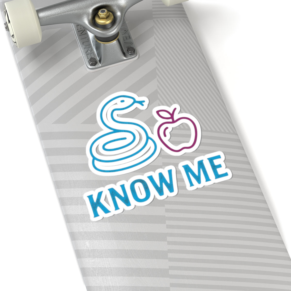 "Good Book Series Know Me In The Biblical Sense" Sticker