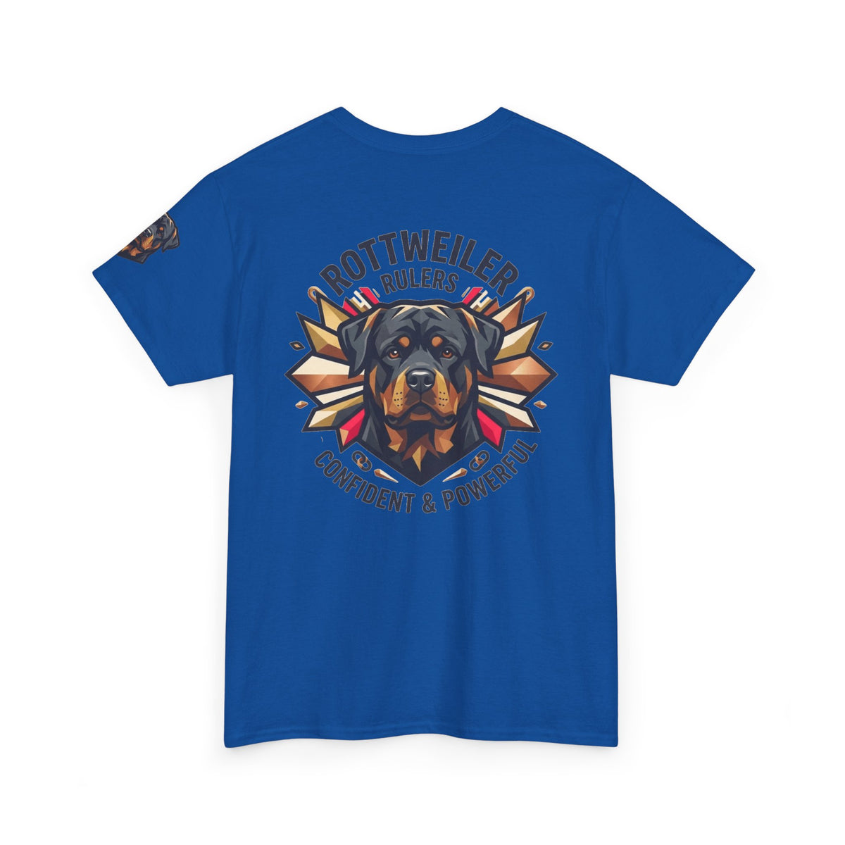 "Rottweiler Rulers Confident Powerful" Premium Graphic Tee