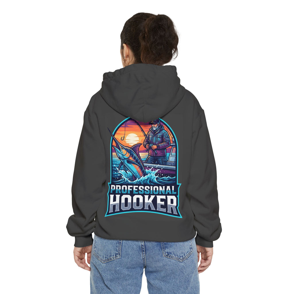 "Professional Hooker" Garment-Dyed Hoodie