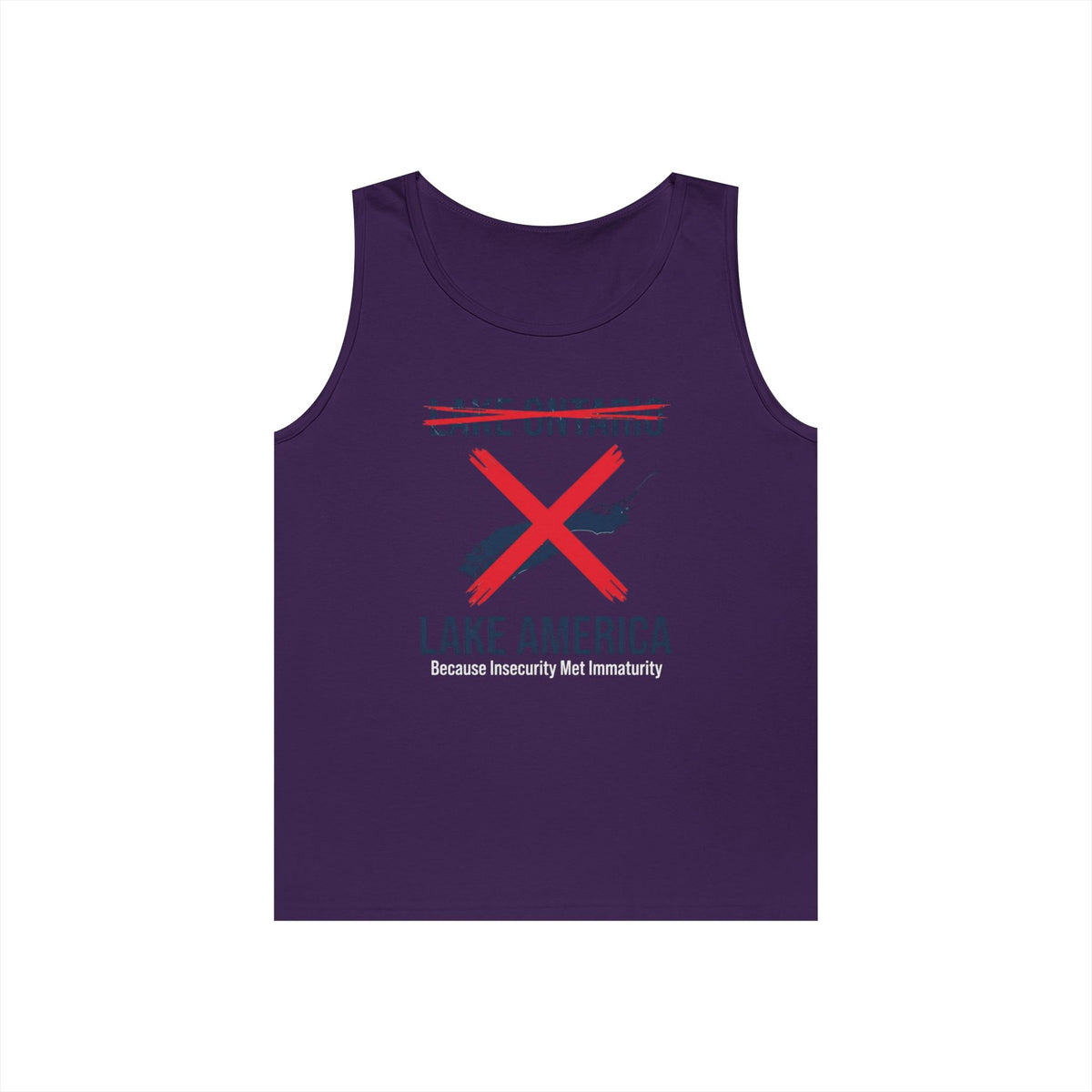 Color: Purple | Lake America Tank Top