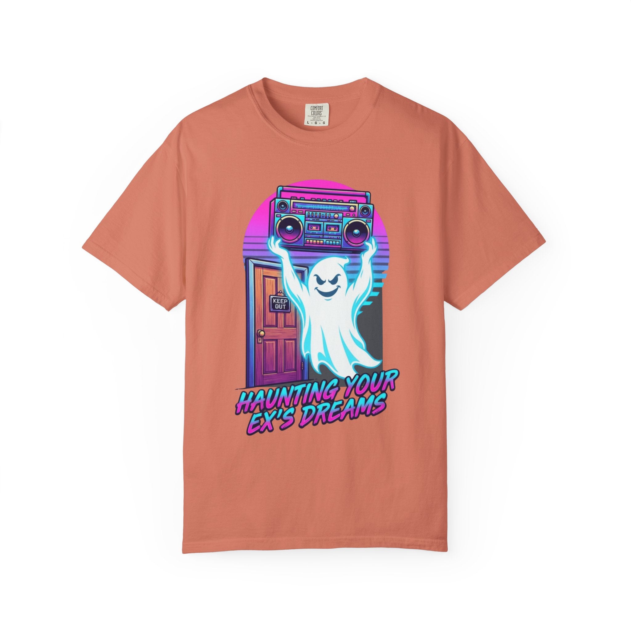 "Haunting Your Ex's Dreams" Unisex Garment-Dyed Tee