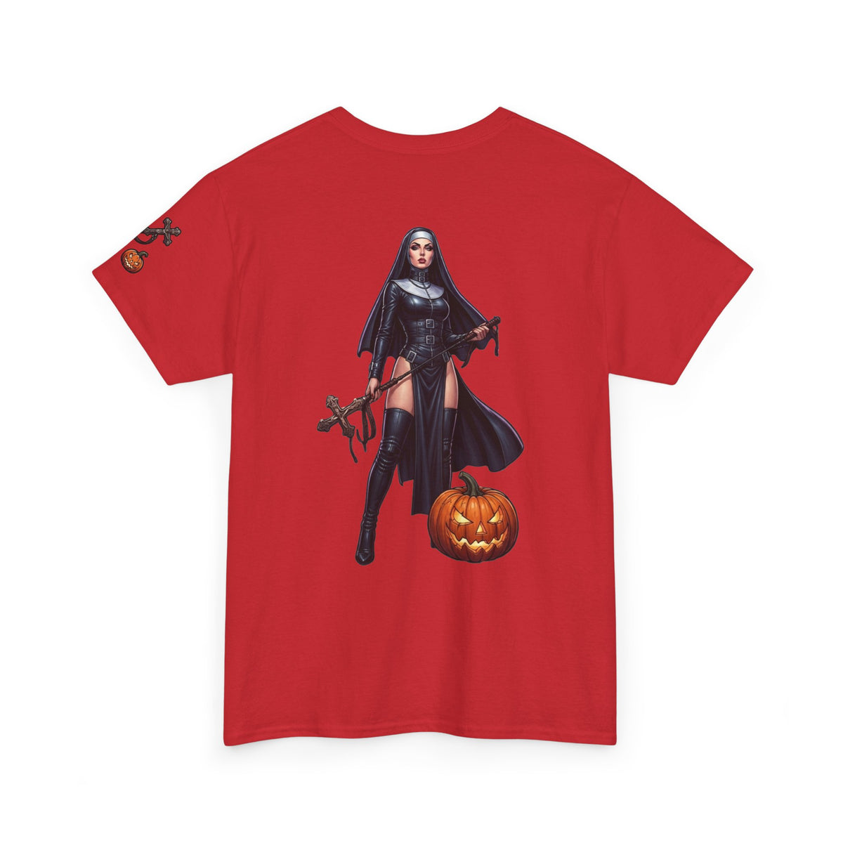 Sexy Halloween Nun Premium Graphic Tee