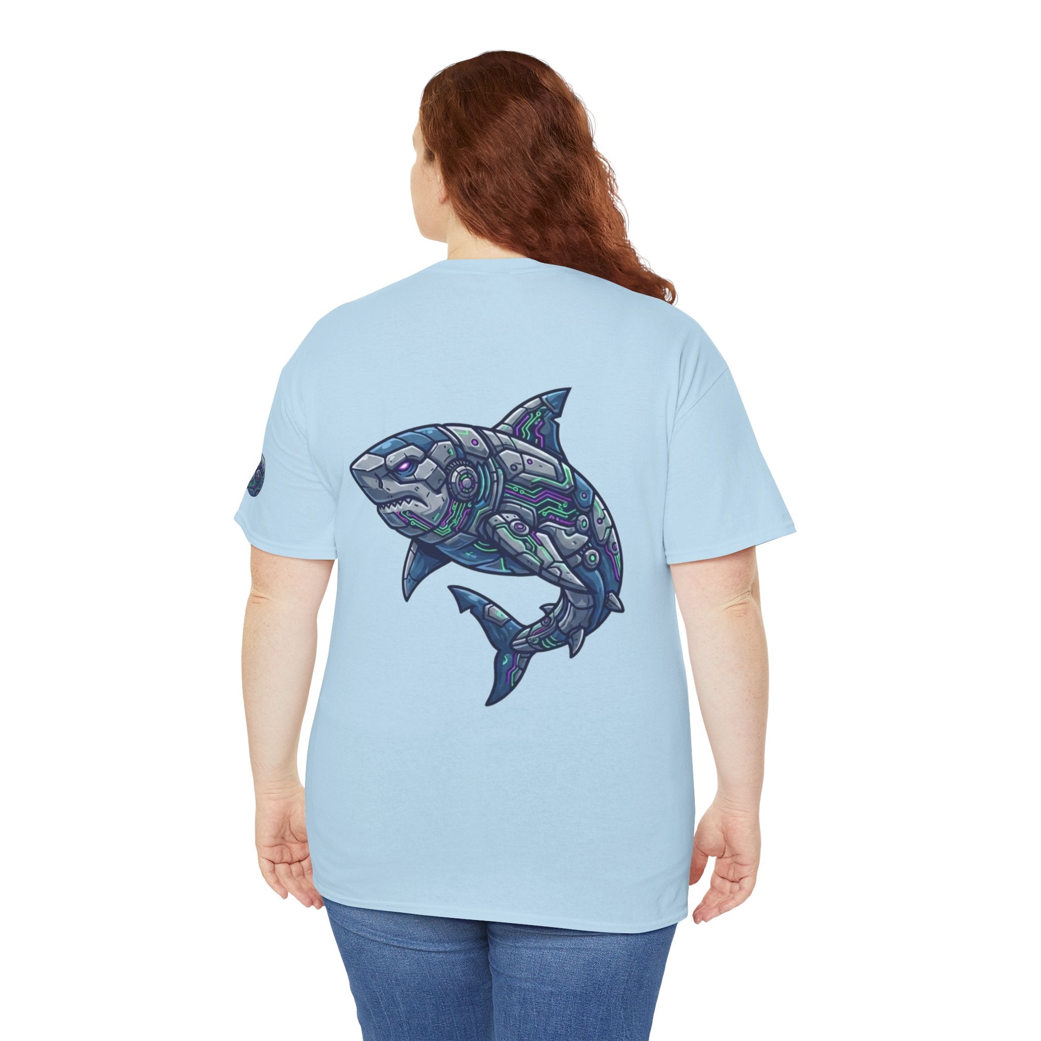 "Cyber Shark" Premium Graphic Tee