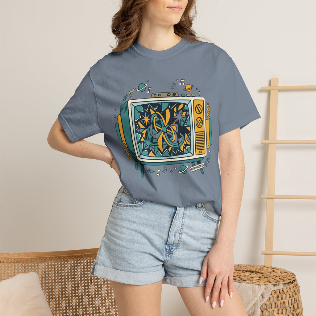 "Retro Vision" Unisex Garment-Dyed Tee