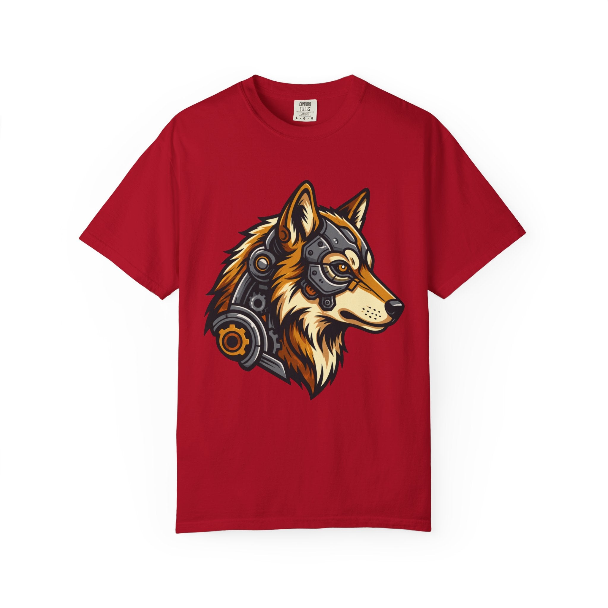 "Cyber Dog" Unisex Garment-Dyed Tee