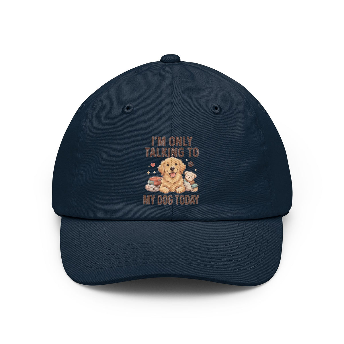 Color: Navy | I'm Only Talking To My Dog Today Dad Hat