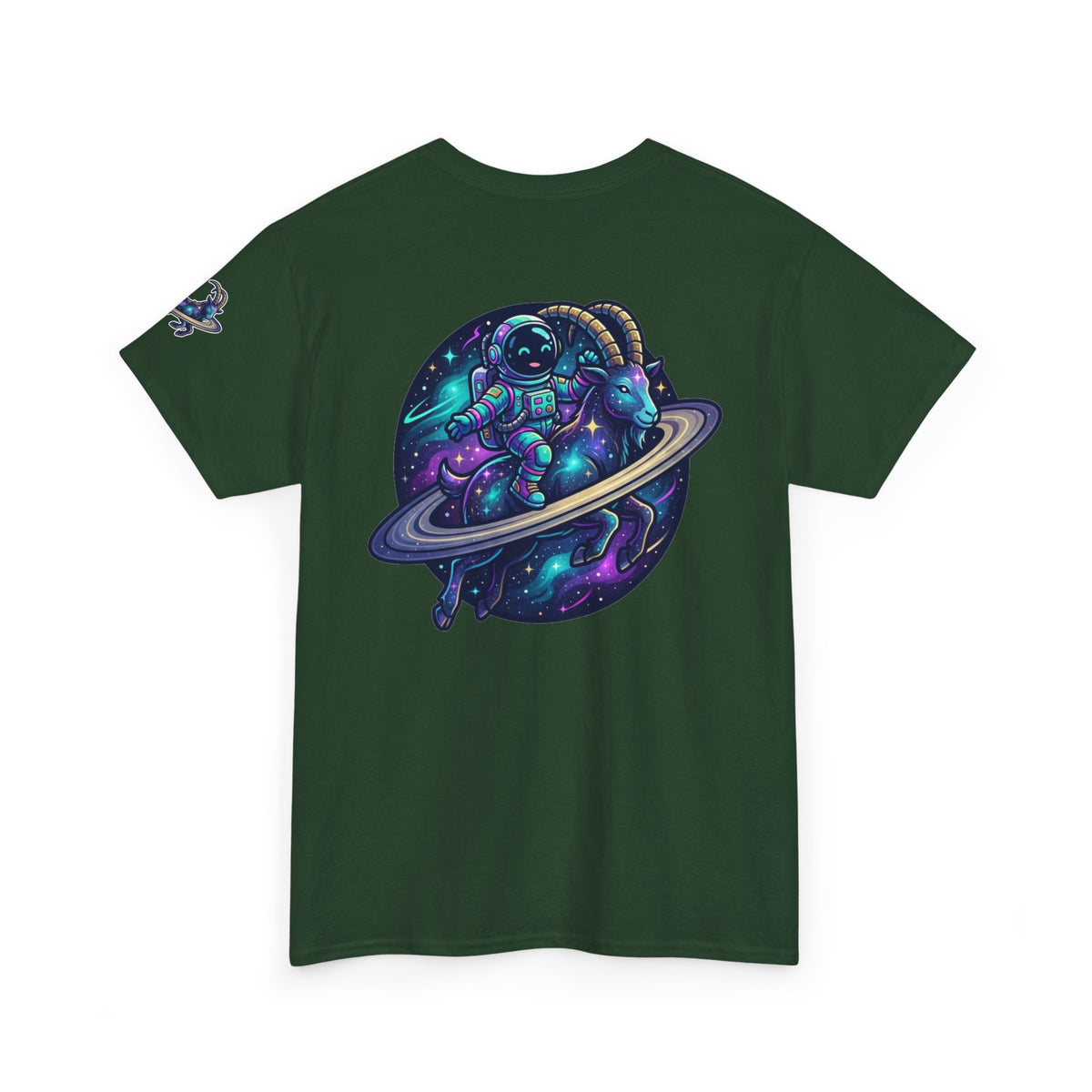 "Space Explorer Capricorn" Premium Graphic Tee