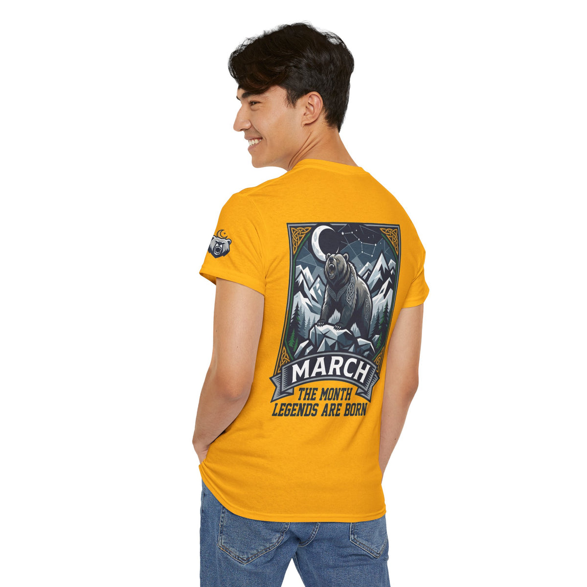 Color: Gold | March Legend Premium Graphic Tee