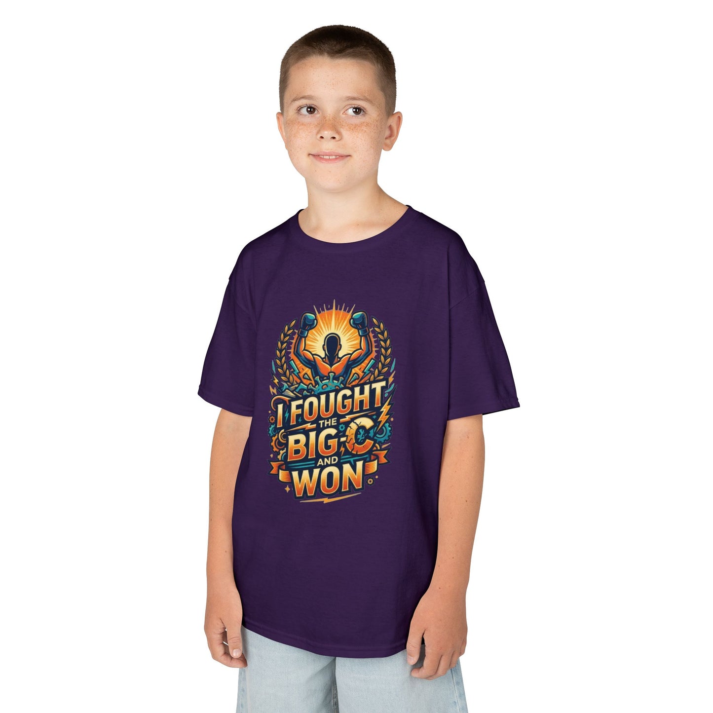 "I Fought The Big C and Won" Kids Tee