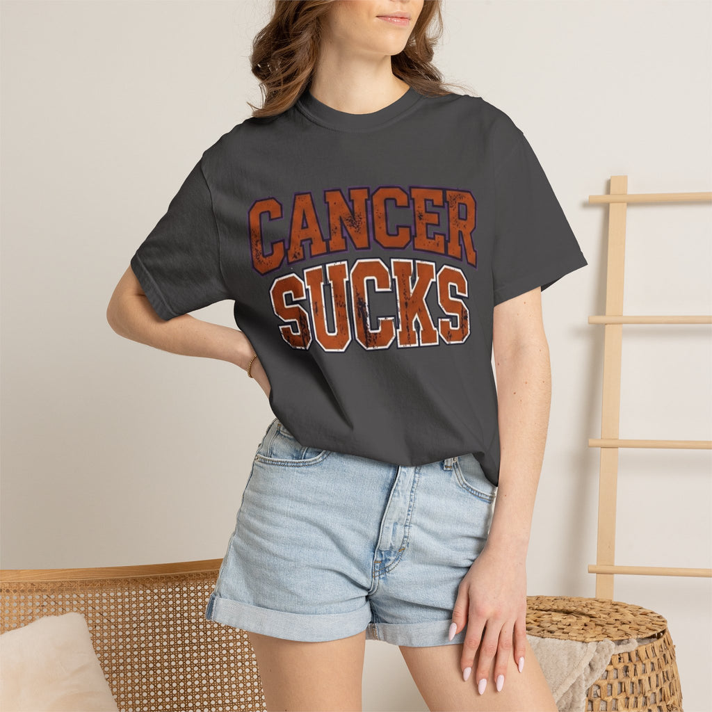 Yeah, Cancer Sucks | Garment-Dyed Tee — AttitudeShirts