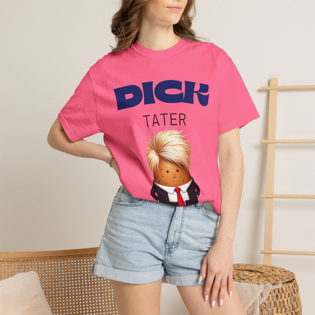"The Dick Tater (Executive Spud Edition)" Unisex Garment-Dyed T-shirt