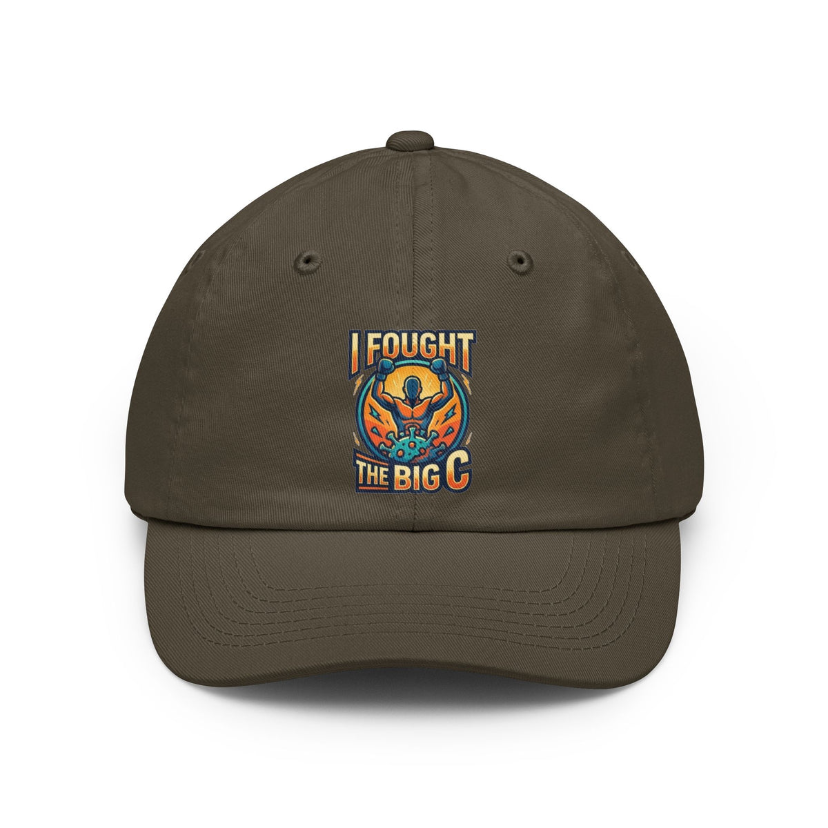Color: Olive | I Fought The Big C and Won Dad Hat