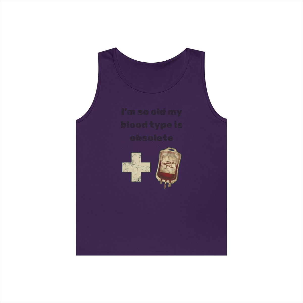 Color: Purple | Blood Type Tank Top