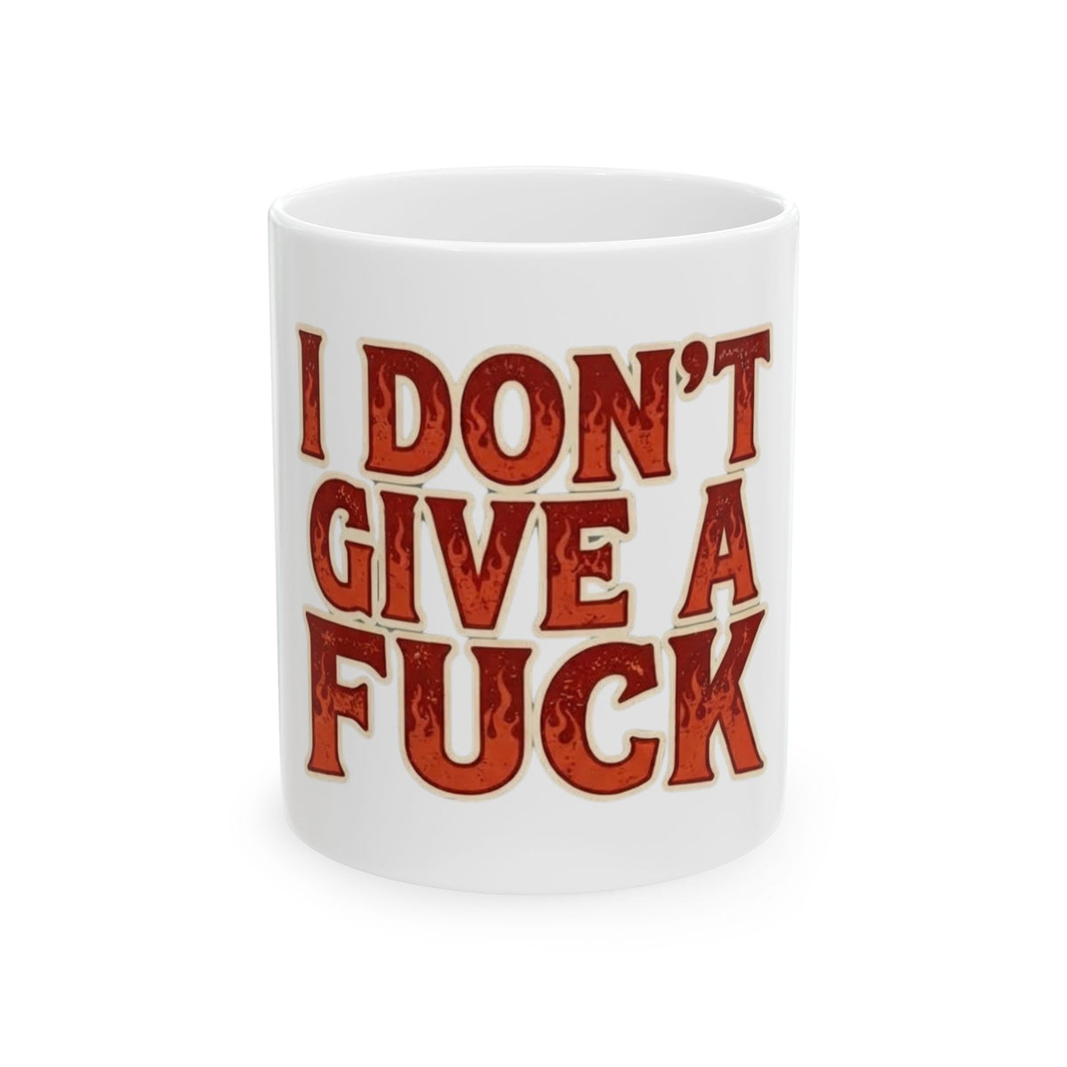 "Bad Reputation" White Ceramic Mug — Graphic