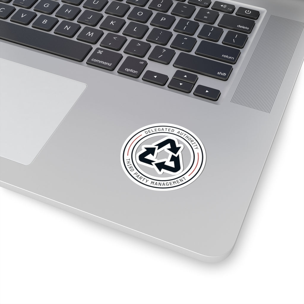 "Managed Entirely By Third Parties" Sticker