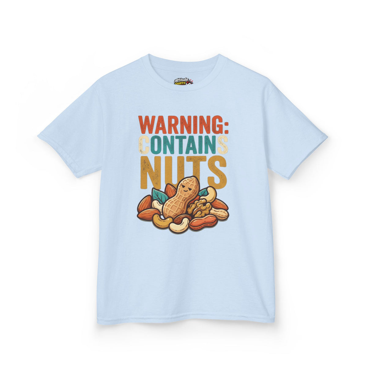 "Warning Contains Nuts" Kids Tee