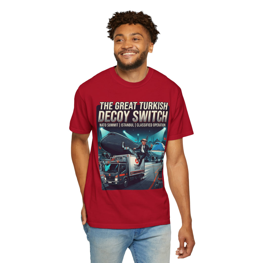 "Decoy Switch" Unisex Garment-Dyed Tee