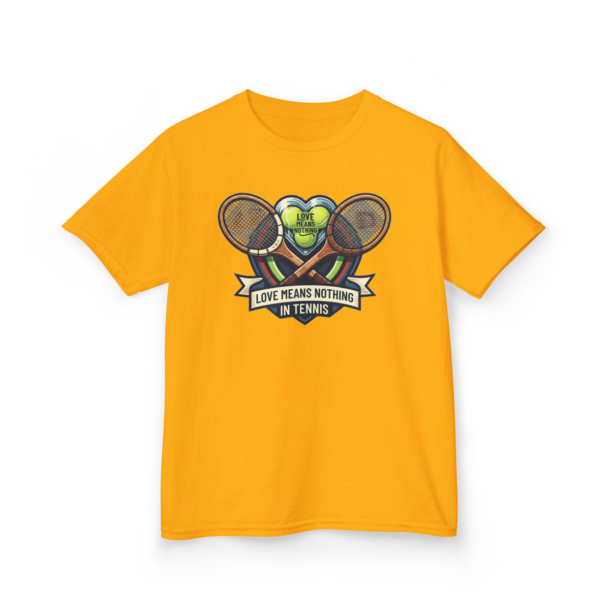 "Love Means Nothing in Tennis" Kids Tee